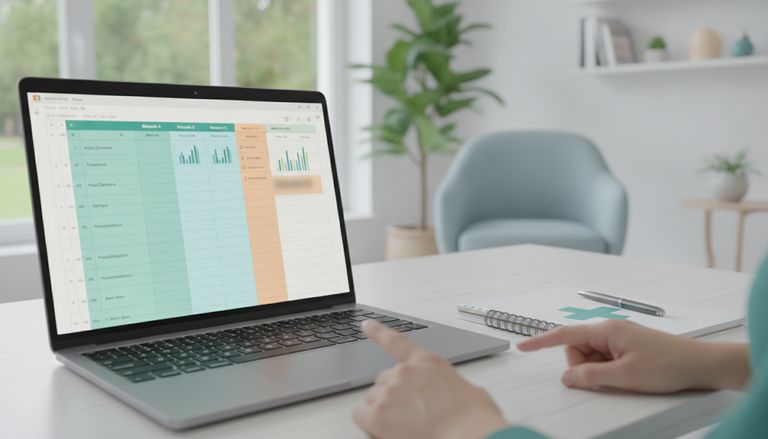 Tableau Excel comparatif mutuelle : guide gratuit 2026
